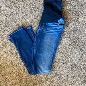 Indigo Blue Full Panel Maternity